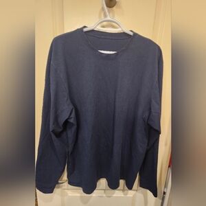 Lululemon Navy Blue Long Sleeve Shirt